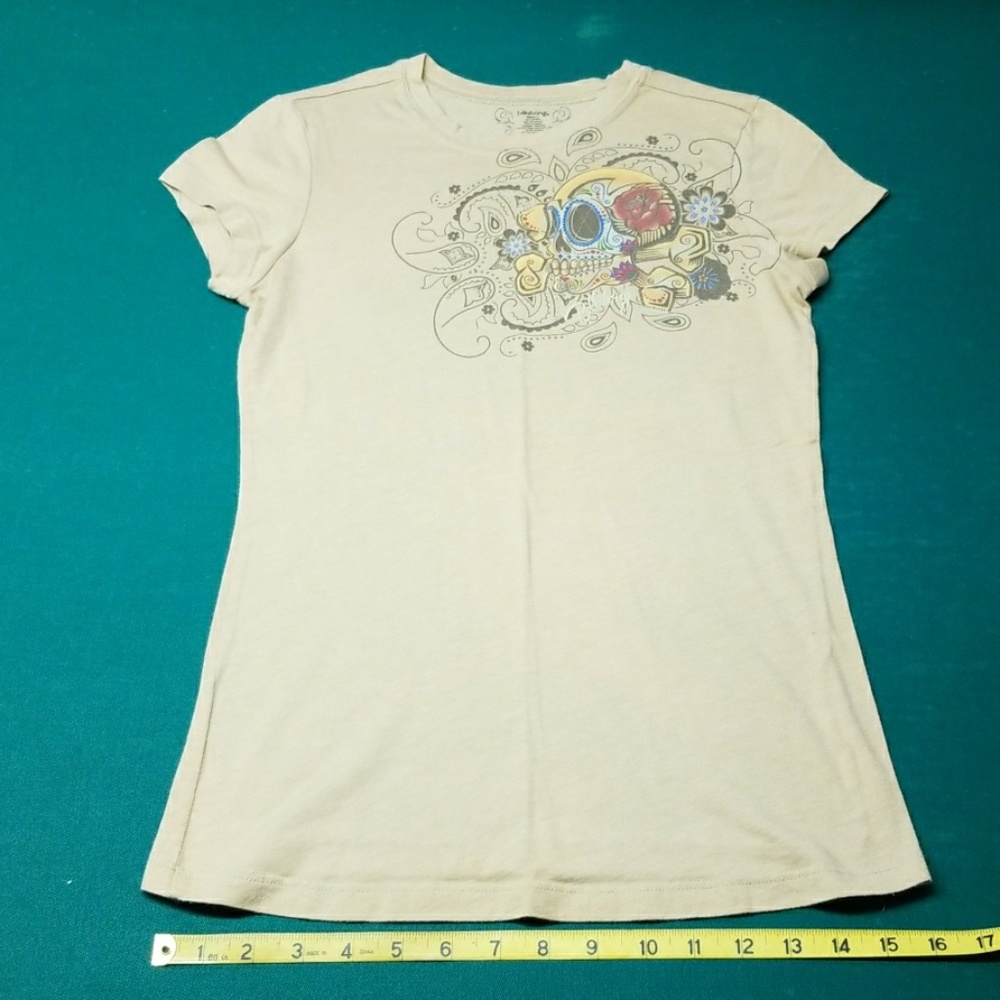 Billabong sugar skull tshirt